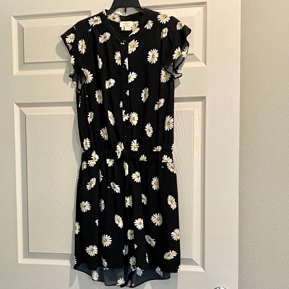 Kate Spade Black Floral Jumpsuit